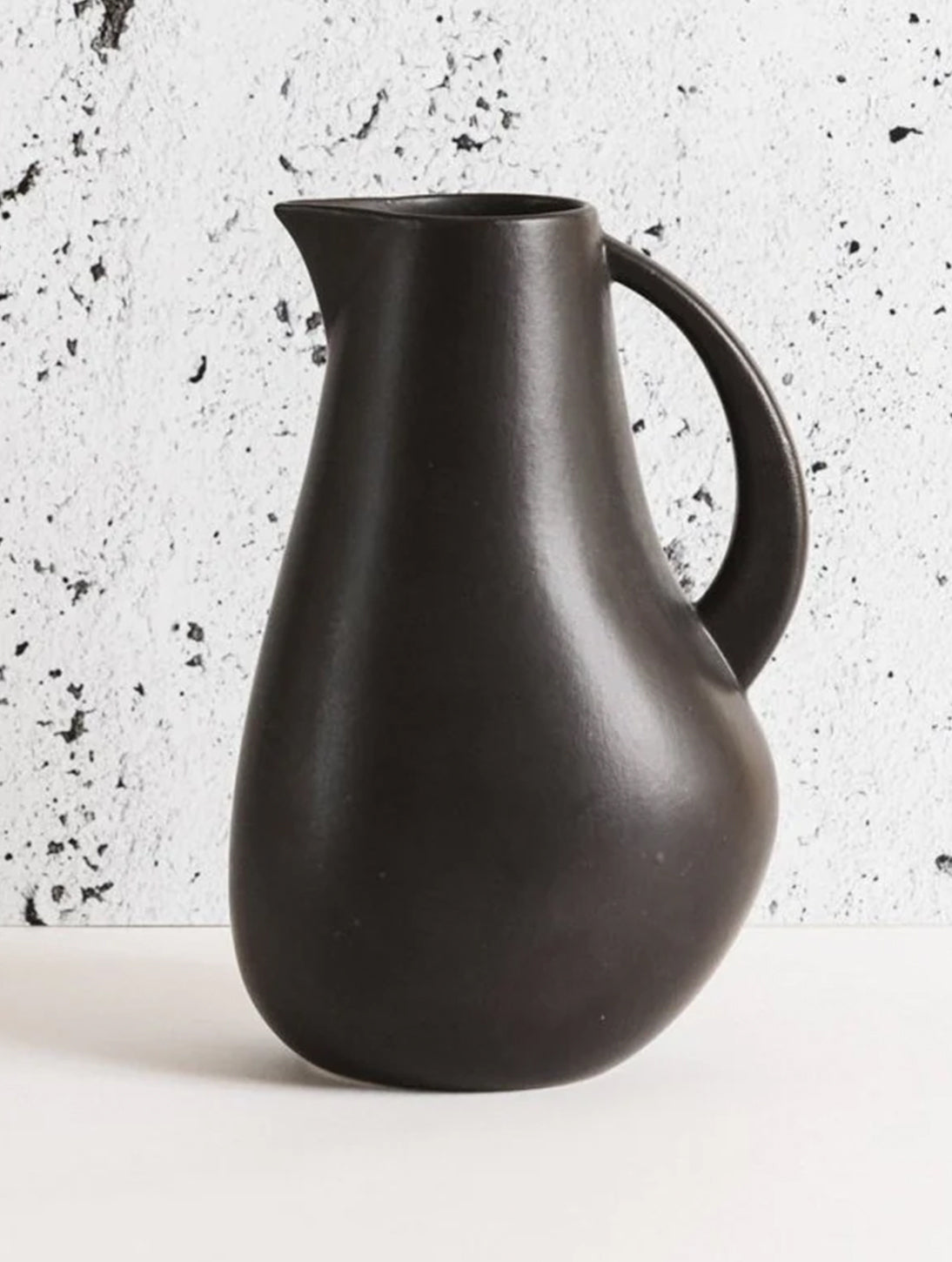 Tableware _ Gharyan _ Plump pitcher _ Black