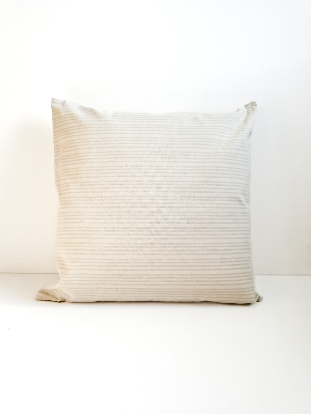 Greek Cushion _ Cover only _ Beautiful beige striped