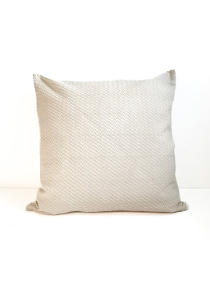 Coussin de Grèce _ Beau chevrons crème