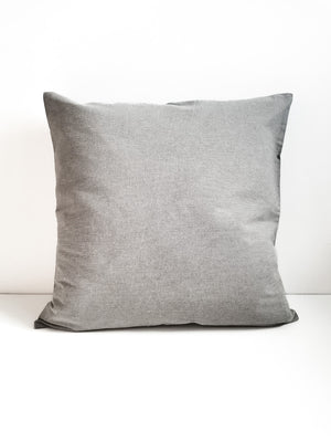 Coussin de Grèce _ Beau canvas gris souris