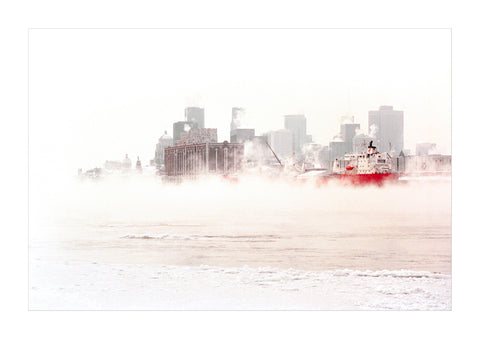 Art _ Ladislas Kadysewski _ Montréal en hiver