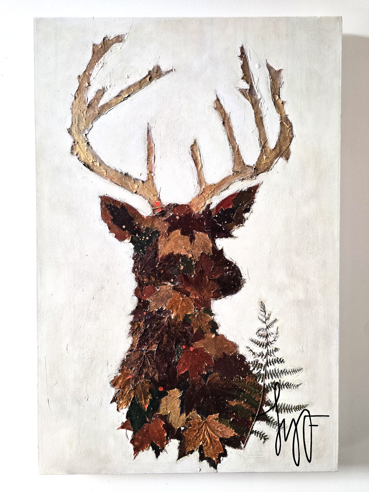 Art _ Lysanne Sabourin _ La saison des cervidés