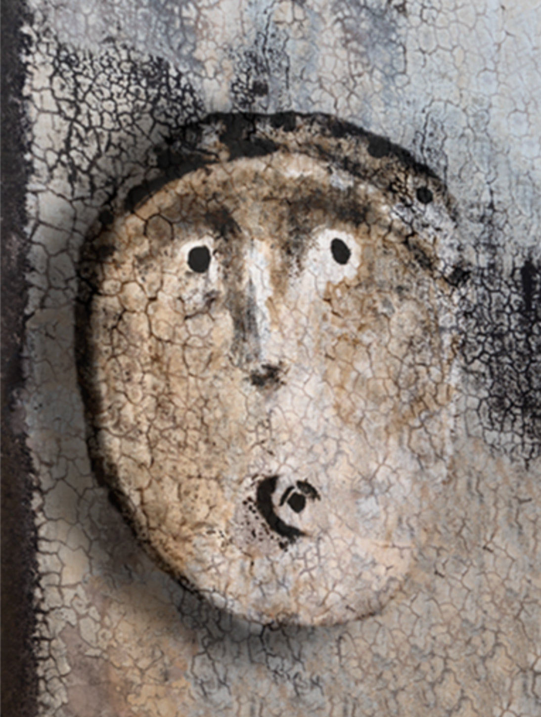 Art _ Carmen Altamirano _ Masque pré-colombien