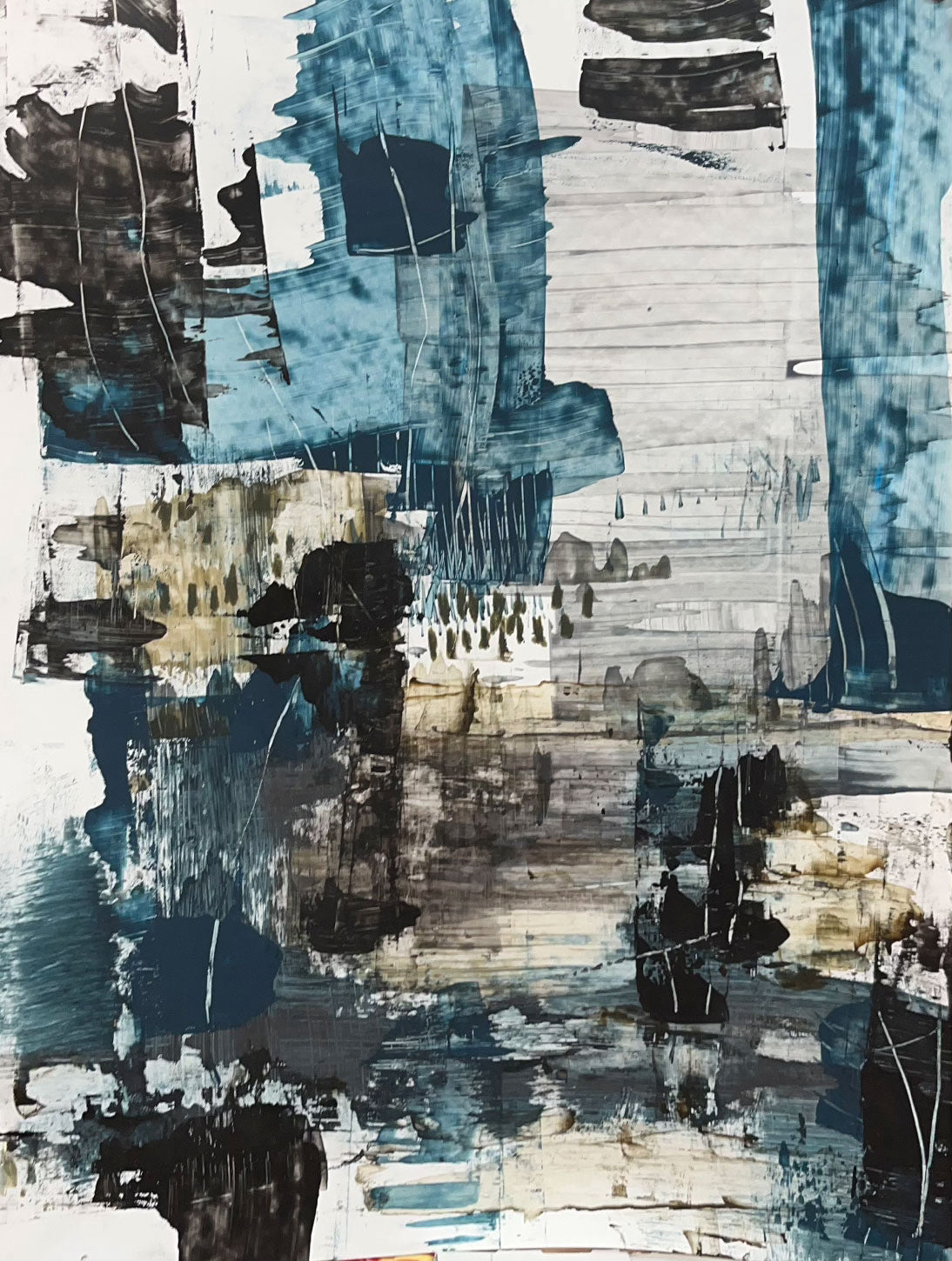 Art _ Suzanne Brault _ Série bleue